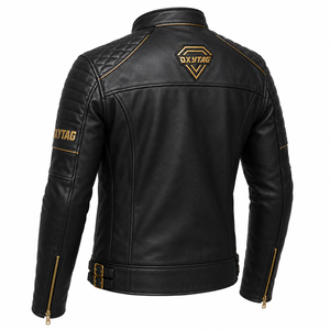 New Men Motorcycle Riding Warm <b>Jacket</b> Winter Waterproof Motorbike Leather Anti-Fall Motocross <b>Racing</b> <b>Jacket</b> With Protector - Product Image 3