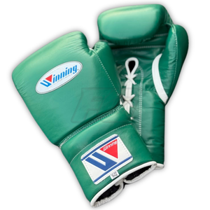 Gants de boxe professionnels de compétition en cuir véritable, à lacets, pour l'entraînement, équipement de combat, fabricant OEM personnalisé - Product Image 5