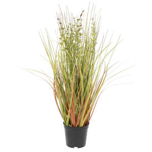 Lot de 2 herbes artificielles assorties pour décoration d'intérieur collection de plantes vertes - Product Image 6