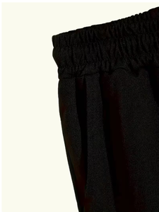 Black Flare Sweatpants With <b>White</b> Star Print Drawstring Elastic Waist Men's Casual Streetwear <b>Jogger</b> Pants - Product Image 6
