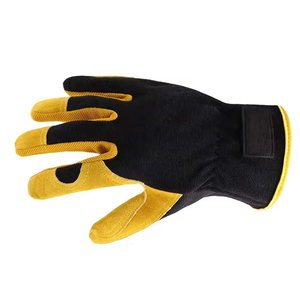 Premium Quality Cowhide Leather <b>Gloves</b> For Construction Assembly Garden <b>Gloves</b> Hand Protection Safety Soft <b>Driver</b> <b>Gloves</b> - Product Image 3
