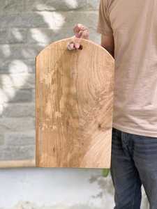 Tabla de Cortar y Plato para Servir de Bambú, Duradera, Forma Rectangular, 12 mm de Grosor, Apta para Lavavajillas - Product Image 4