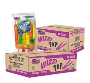 HALAL Made in Malaysia Ice Pop WIZZI Pop Assorted <b>Jelly</b> <b>Pudding</b> <b>Jelly</b>- Sticked Stick-shaped <b>jelly</b> <b>pudding</b> - Product Image 2