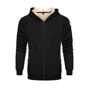 Sudadera con Capucha de Forro Polar para Hombre, Tallas Grandes, Invierno, Forro de Pelo Grueso, Estampado Serigrafiado, Bordado, Súper Cálida, Oversize, Marca Personalizada - Product Image 5