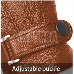 Guantes de conducción a la moda para hombre, forro interior suave con ajuste cómodo para el día a día - Product Image 3