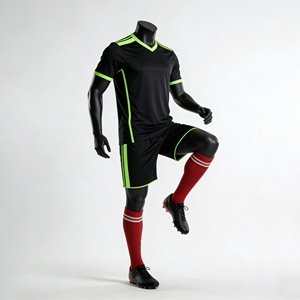 Vêtements de sport, uniforme d'équipe de football, vente en gros, 100% polyester respirant, couleurs personnalisées, logo, haute qualité - Product Image 1