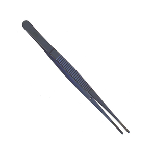 Pince à épiler chirurgicale droite TC 6'' (15 cm) en acier inoxydable de haute qualité pour tissus, pince à épiler dentaire TC - Product Image 4