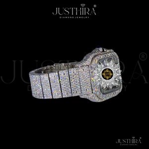 High Quality Luxury Diamond Men's Watch with <b>Chronograph</b> Function SEIKO Movement Stainless Steel Band for Wedding Low Price - Product Image 2