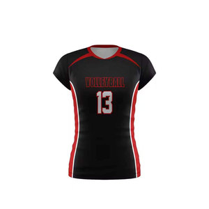 Ropa Deportiva al Por Mayor con Material Transpirable para Actividades de Equipo, Jersey de Voleibol - Product Image 1