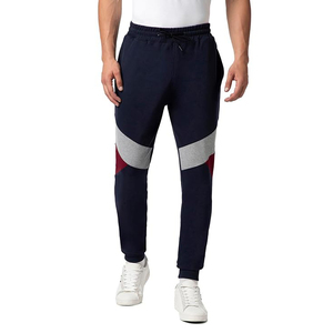 Pantalones Deportivos para Hombre, Mezcla de Algodón y Poliéster, Suaves, Fluidos, Casuales, con Bolsillos Laterales y Puños Elásticos - Product Image 1