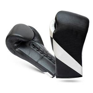 Gants de boxe thaïlandaise, MMA, arts martiaux, kickboxing, sparring, avec design personnalisé et lacets - Product Image 1