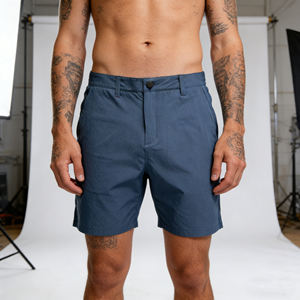 Shorts cargo cómodos y elásticos para hombre, con bolsillo con cremallera, de secado rápido y transpirables para entrenamiento diario. - Product Image 1