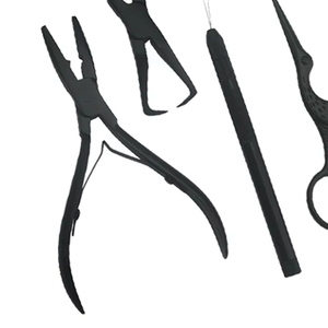 Pince à micro-anneaux pour extensions capillaires de haute qualité, avec fonction de maintien, emballage personnalisé, logo, meilleur prix, outil en acier inoxydable de qualité chirurgicale - Product Image 3