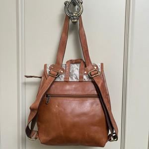 Sac à dos en peau de vache élégant Style occidental sac à dos sacs d'école unisexe 2 en 1 multi-usages sacs en gros produit en vrac - Product Image 5