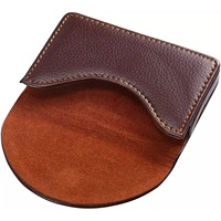 Dompet Kulit Tempat Kartu Kustom Mewah Berkualitas Tinggi Modern Grosir Pasokan Massal