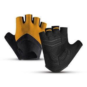 ถุงมือขับรถปั่นจักรยานแบบครึ่งนิ้ว ยืดหยุ่นได้ ไม่ลื่น เหมาะสำหรับการแข่งขัน ใช้ได้ทั้งชายและหญิง สำหรับเล่นกีฬาและกิจกรรมกลางแจ้ง ป้องกันการบาดเจ็บ สำหรับผู้ชายและผู้หญิง - Product Image 3