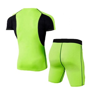 Best Quality Custom Printed Half Sleeve MMA Rash Guard for <b>Men</b> Stylish <b>Compression</b> Gym Training Gear Eco-Friendly Breathable - Product Image 6