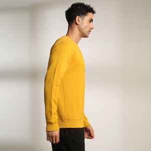 Sweat-shirts à prix avantageux, haute qualité, logo personnalisé, pour hommes, en coton mélangé, couleur unie, vente chaude - Product Image 6