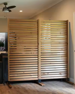 Top-Selling Acacia Privacy <b>Screen</b> | Outdoor <b>Decorative</b> <b>Panel</b> to Hide Bins, AC Units & Equipment | Made in Vietnam - Product Image 4