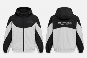 Men's Lightweight Eco-Friendly Polyester Cotton Hooded Windbreaker Tracksuit for Gym & Summer Use Customizable Streetwear - Product Image 3
