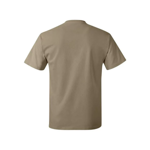 High Quality Comfortable Plus Size Breathable Eco-Friendly Casual Men's Solid Color Custom Design O Neck Slim Fit Black T-Shirts - Product Image 6