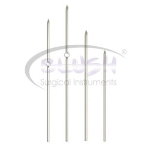 Stainless Steel Single-Ended Bone Needle Orthopedic Surgical Instrument External Fixtional K Wire Kirschner Wire <b>Blush</b> Surgical - Product Image 4