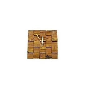 Reloj de pared de madera recién llegado, ideal para regalo, decoración del hogar, hecho a mano, pulido suave, reloj de madera natural para restaurante, hotel - Product Image 6
