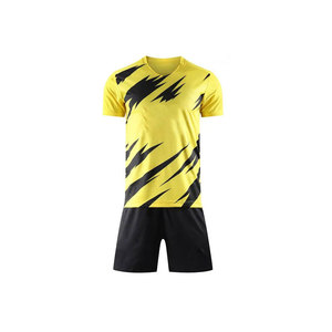 Uniforme de Fútbol de Alta Visibilidad a Bajo Precio, Personaliza con tu Propio Logotipo, Camiseta y Pantalones Cortos de Fútbol de Alta Calidad, Secado Rápido, Diseño Único - Product Image 6
