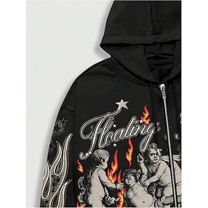 2026/2027 Mens Black Classic Pullover <b>Hoodie</b> 100% Cotton Winter <b>Plain</b> Dyed Breathable Quick Dry Pocket for Everyday Casual Wear - Product Image 4