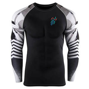 Servicio OEM, Camiseta Deportiva Transpirable de Secado Rápido y Ecológica para Hombre, Diseño Personalizado, Ropa Deportiva de Manga Larga de Alta Calidad - Product Image 1