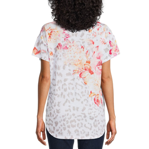 Camiseta de Sublimación para Mujer, Diseño Personalizado, Suave, Cómoda, de Secado Rápido, Ropa Deportiva, Top de Fitness, Camiseta Informal de Verano para Damas - Product Image 2