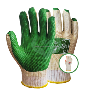 Guantes de seguridad de algodón polivinílico resistentes a perforaciones Thorn versátiles Características antiestáticas antideslizantes para una máxima protección Jardín - Product Image 4
