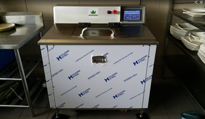 Exportador Global Exbio, Máquina de Compostaje y Reciclaje de Alimentos de Acero Inoxidable con Capacidad de 50 kg/día, Motor de Inducción, Inodora - Product Image 3