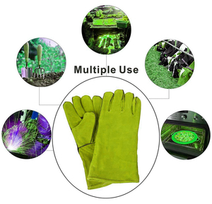Guantes de Soldadura TIG OEM ODM, Guantes de Trabajo Industriales de Cuero Resistentes al Calor de Primera Calidad, Venta al por Mayor de Fábrica - Product Image 6