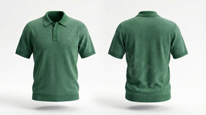 Polo homme en coton et polyester de haute qualité, doux, respirant, coupe classique, manches courtes, col boutonné, vêtements décontractés et chemises de golf - Product Image 4