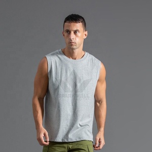 Débardeur décontracté pour homme, rouge uni, col rond, tricoté, sans manches, respirant, coupe classique, style musculaire - Product Image 4