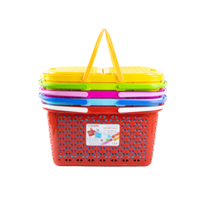 Classic <b>Small</b> <b>Plastic</b> Storage <b>Basket</b> Multi-Purpose Organizer Box Made in Vietnam - Product Image 1
