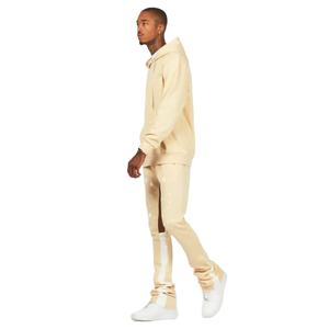 Survêtement personnalisé pour homme avec logo et impression personnalisés, pantalon de survêtement et sweat-shirt à jambes évasées, survêtement à jambes évasées pour homme - Product Image 3