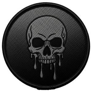 Patch brodé thermocollant démon blanc, œil rouge, monstre Oni, pour vêtements, vestes, accessoires appliqués - Product Image 4