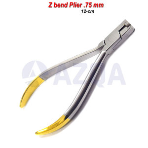 Alicates de ortodoncia de acero inoxidable para formar bucles, instrumento de doblado de alambre de arco TC, herramienta dental de carburo de tungsteno - Product Image 3