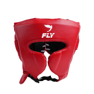Nuevo Diseño de Fabricación Propia: Set de Sparring de Boxeo Fly en Cuero Genuino Rojo Personalizado para Muay Thai - Product Image 4