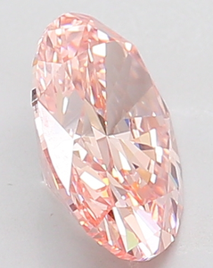 Diamante Rosa Natural Ovalado Brillante de 2.05-2.10 Ct, Color Intenso, Claridad VS2, Certificado, Gema Suelta Rara de Inversión - Product Image 2