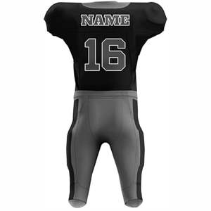 Jersey de Fútbol Americano Personalizado OEM para Adultos, Transpirable, Absorbente de Humedad, Protección UV, Ropa de Entrenamiento de Manga Corta BY BS - Product Image 6