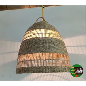 Vietnam Handmade Bamboo Hanging <b>Lamp</b> Woven Rattan Style Pendant Light <b>Shade</b> for Cafe Restaurant Hotel Home Interior Decor - Product Image 4