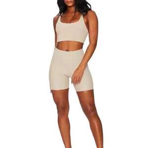 Conjunto de Top y Shorts de Yoga Duraderos para Mujer, Ropa de Gimnasio y Fitness, Top y Shorts de Yoga para Mujer al por Mayor, Conjunto de 2 Piezas para Mujer - Product Image 5