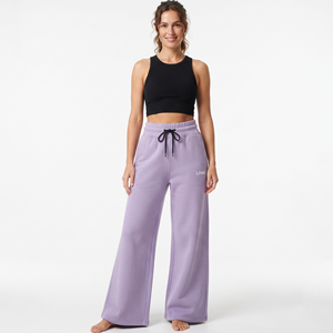 Pantalones Deportivos Personalizados para Mujer, Corte Holgado, Pierna Ancha, Tela Transpirable de Alta Calidad, Ropa al Por Mayor con GSM Personalizado - Product Image 5