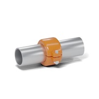 Raccord rainuré en fonte ductile ASTM A536, rigide, flexible et adaptateur à bride AWWA C606 pour la protection incendie