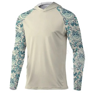 Camisetas Polo de Pesca Personalizables de Manga Larga, Talla Grande, con Protección Solar UPF 50+, Resistentes al Agua, al Viento y Transpirables, de Alta Calidad de Fábrica - Product Image 2