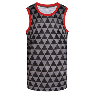 Wholesale 100% Polyester Basketball Jersey Reversible Breathable Mesh Fabric Custom Personalized Team Sports Wear Short Plus - Product Image 2