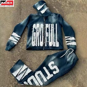 Survêtement Signature USA avec broderie effet vieilli, vêtement de sport unique, finition premium - Product Image 1